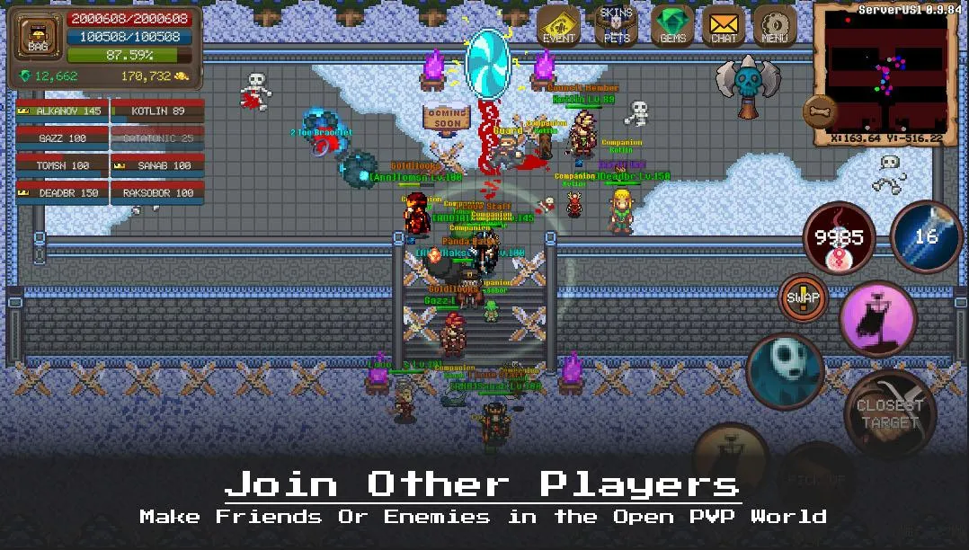 RPG Laurum Online - MMORPG - Pixel MMO - PVP Скріншот 4